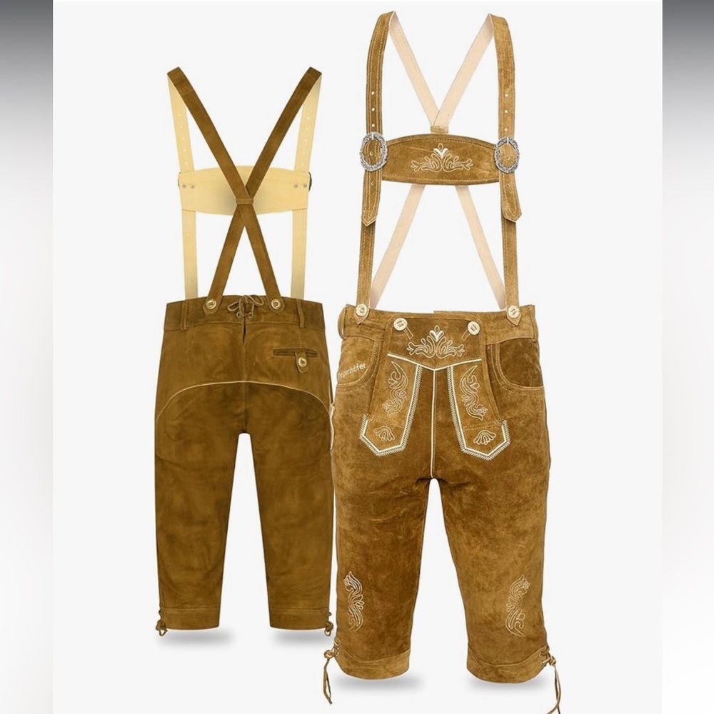 Genuine Leather Men’s Lederhosen
